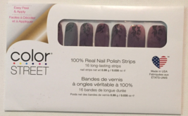 Color Street nail stripes SMOKE’S ON YOU Deep Purple Duochrome Shimmer New - £4.08 GBP