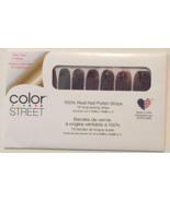 Color Street nail stripes SMOKE’S ON YOU Deep Purple Duochrome Shimmer New - £4.08 GBP