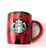 Starbucks Coffee Mug Christmas Theme Poinsettia 2020 EXCELLENT CONDITION - $13.47 CAD