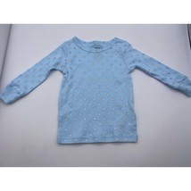 Carters Baby Girls Long Sleeve Star Top, Size 9Months - £2.71 GBP