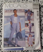 McCall&#39;s 8785 Misses Shirt, Top, Pull On Pants &amp; Shorts Pattern Size 8-12 NEW - £5.95 GBP
