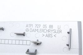 05-11 MERCEDES-BENZ SLK300 FRONT LEFT DRIVER SIDE DASH COVER TRIM Q4688 image 10