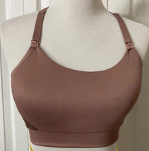 Auden Nursing Sports Bra Padded Wireless Form Fitting Adjustable Straps Sz M - £11.09 GBP