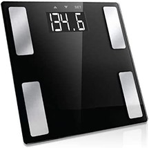 Vivitar Ps-V163-B Body Analysis Digital Bathroom Scale, 400-Pound Capacity, - £27.08 GBP