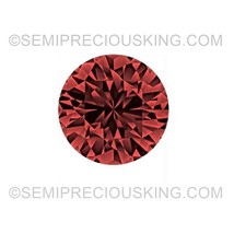 Natural Ruby 2.5mm Round Diamond Facet Cut VVS Clarity Crimson Color Loose Preci - £26.55 GBP