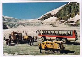 Postcard Snowmobile Touring On Athabasca Glacier - $3.95