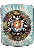 Grateful Dead Turquoise &amp; Purple SYF Blanket ~ Officially Licensed ~ Brand New! - £35.30 GBP