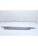 02-08 BMW E66 LWB 745LI 750LI 760LI DOOR WINDOW CHROME MOLDINGS SET OF 4... - $342.56 CAD