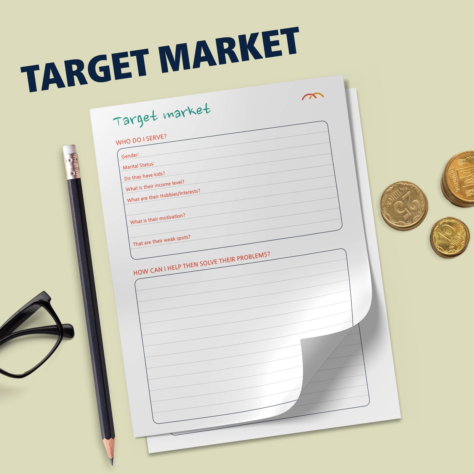 Target Market Planner - Gain Insights, Analyze Data, and Optimize Marketing - $1.99
