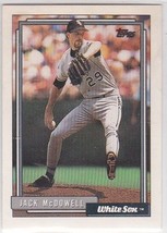 M) 1992 Topps Baseball Trading Card - Jack McDowell #11 - £1.55 GBP
