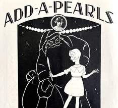 Add A Pearl Christmas Santa Silhouette 1929 Advertisement Jewelry DWCC14 - £23.58 GBP