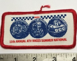 NATVA SUMMER NATIONAL CLOTH PATCH-1984  ATTEX,HUSTLER,MAX,SCRAMBLER - $7.90