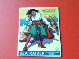 1933   SEA  RAIDER   BARTHOLEMY  PORTUGUEZ   #  11    V359   MONTREAL  !! - £118.77 GBP