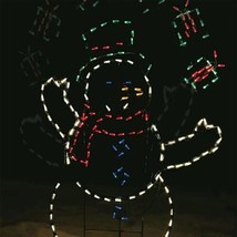 Juggling Snowman Christmas Lighted Display (wf) - £275.97 GBP