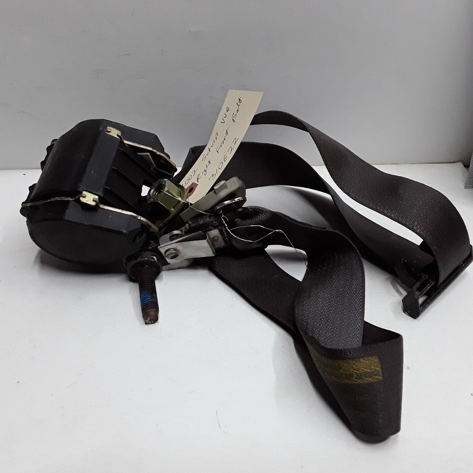 02 03 Saturn Vue right front right passenger gray seat belt retractor OEM - $46.03