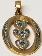 Unisex Charm 14kt Gold Plated 238856 - £15.01 GBP
