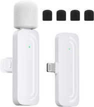 Microphone for White Mini Microphone for Video Recording Professional Wireless M - $37.39