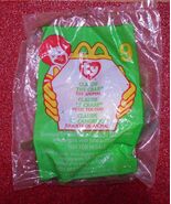 Mc Donalds Ty Teenie Beanie Baby: Claude the Crab #9, w/Errors, Rare NEW... - $2,889.95