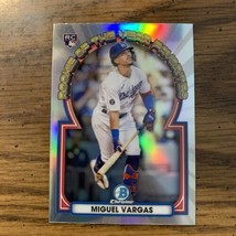 Miguel Vargas 2023 Bowman Chrome Rookie of the Year Favorites Insert Dodgers - £1.95 GBP