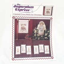 The Sugarplum Express Counted Cross Stitch Christmas Book 4 Angel Nativity - $14.84