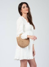 Lucca dahlia straw bag for women - size One Size - $43.56