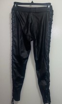 A&amp;O Juniors Leggings With Ties Down Sides Of Legs Waist 30” Inseam 25” 30x25 - £4.55 GBP