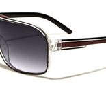 Dweebzilla Khan Square Pilot Classic Outdoor Aviator Sunglasses (Black &amp;... - £6.86 GBP