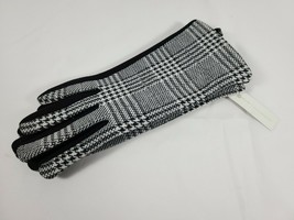 TGH Brands Coco + Carmen Touchscreen Driving Gloves Black and White Houndstooth - £39.95 GBP