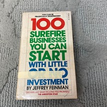 100 Surefire Businesses You Can Start Paperback Book by Jeffrey Feinman 1977 - $12.19