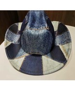 Customize Unisex Denim Patch Fedora Hat Design - $37.00