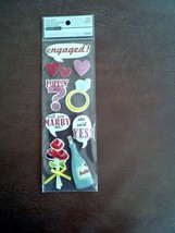 8123 RECOLLECTIONS 3D Stickers - ENGAGED, POPPIN&#39; THE QUESTION - $6.39