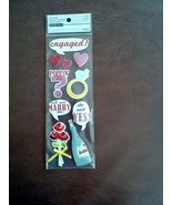 8123 RECOLLECTIONS 3D Stickers - ENGAGED, POPPIN&#39; THE QUESTION - €5,51 EUR