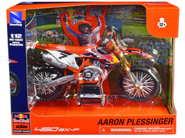 KTM 450 SX-F Motorcycle #7 Aaron Plessinger &quot;Red Bull KTM Factory Racing&quot; 1/12 D - £33.75 GBP