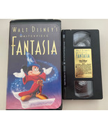 Walt Disney&#39;s Masterpiece Fantasia, RARE GOLD TAPE LABEL! Original VHS #... - £31.30 GBP