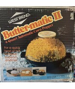 VTG West Bend Butter-Matic II Automatic Corn Popper: 82204, 4 Quart - Ci... - $67.23 CAD