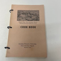 Cook Book Cookbook Paperback Christian Women&#39;s Fellowship First Christian Church - £6.51 GBP