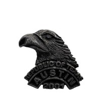 Vintage Republic Of Austin Texas Eagle Pin Badge 2001 Pewter Collectible... - $28.02
