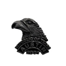 Vintage Republic Of Austin Texas Eagle Pin Badge 2001 Pewter Collectible Pin  - £21.21 GBP