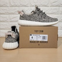 Adidas Yeezy Boost 350 Size 6 Turtle Dove 2022 Blue Grey Core White AQ4832 - £235.09 GBP