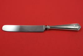 Portland by Whiting Sterling Silver Dinner Knife w/ Blunt Latema Stainle... - £53.66 GBP