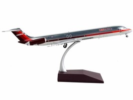 McDonnell Douglas MD-82 Commercial Aircraft &quot;USAir&quot; Silver with Red Stripes &quot;Ge - £98.09 GBP