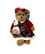 Bearington Collection Betsy &amp; Ross Bear 13&quot; w/ Tag #1078 Patriotic Stars... - £13.30 GBP