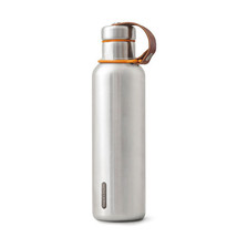 Black Blum Stainless Steel Insulated Water Bottle 0.75L - Orange - £49.77 GBP