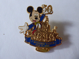 Disney Trading Pin 39967 DLR - Cast Member - I Worked There (50th Annive... - £14.46 GBP