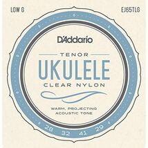 D'Addario EJ65TLG Tenor Low G Pro-Arte Custom Extruded Nylon Ukulele Str... - $29.00