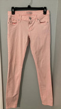 Express Jeans Women’s Size 2 Peach Colored Skinny Jeans RN #55285. - £14.78 GBP