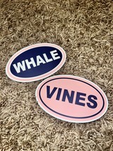 Vineyard Vines Whale &amp; Vines Stickers Hydro Skateboard Yeti Car Truck Boat Phone - £3.97 GBP