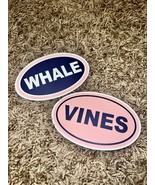 Vineyard Vines Whale &amp; Vines Stickers Hydro Skateboard Yeti Car Truck Bo... - $93.41 MXN