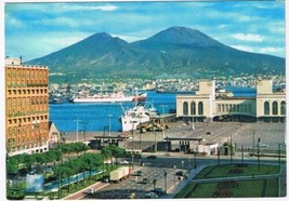 Italy Postcard Napoli Stazione Marittima - £3.12 GBP