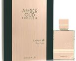 Amber Oud Exclusif Emerald by Al Haramain Eau De Parfum Spray (Unisex) 2 oz - $79.95